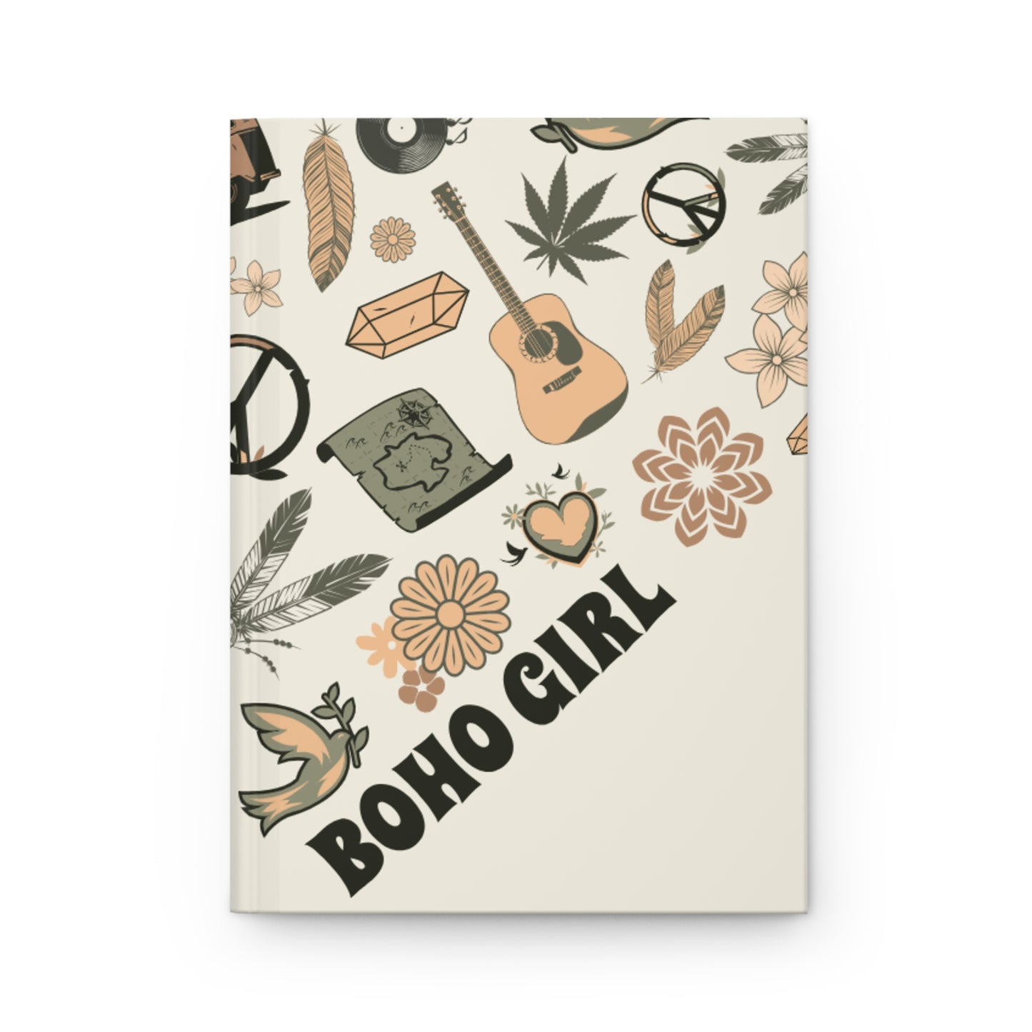 Hardcover Journal - I'm a Boho Girl