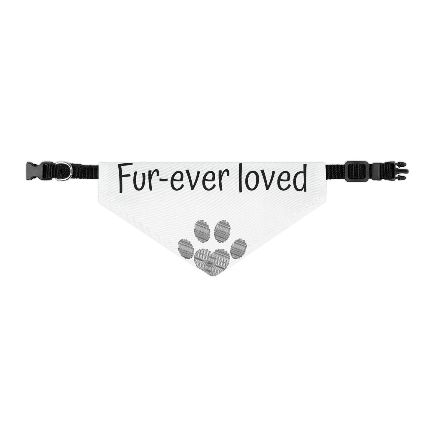 Pet Bandana Collar: Fur-ever Loved - Adorable Dog Accessory for Pet Lovers