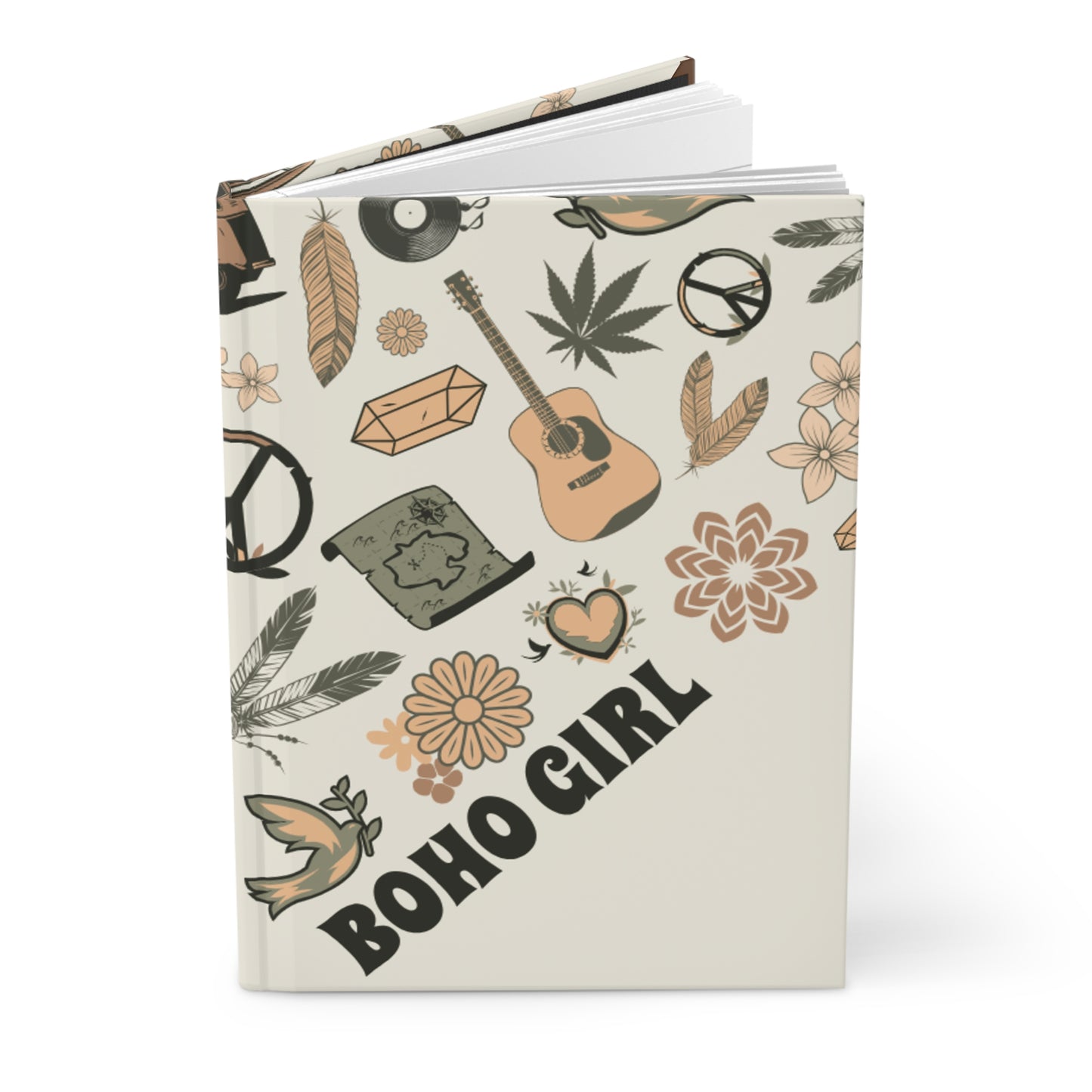 Hardcover Journal - I'm a Boho Girl