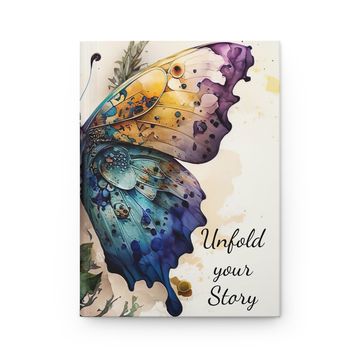 Hardcover Journal: Unfold your Story