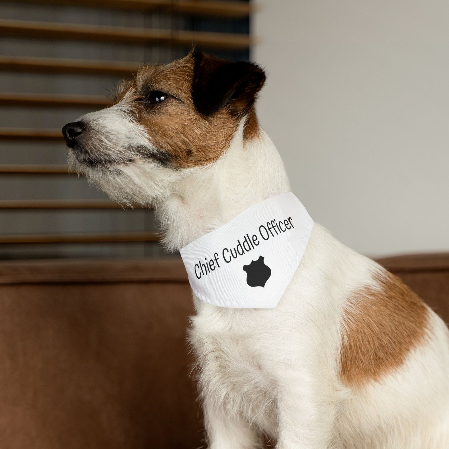 Pet Bandana Collar: Chief Cuddle Officer - Adorable Dog Accessory for Pet Lovers