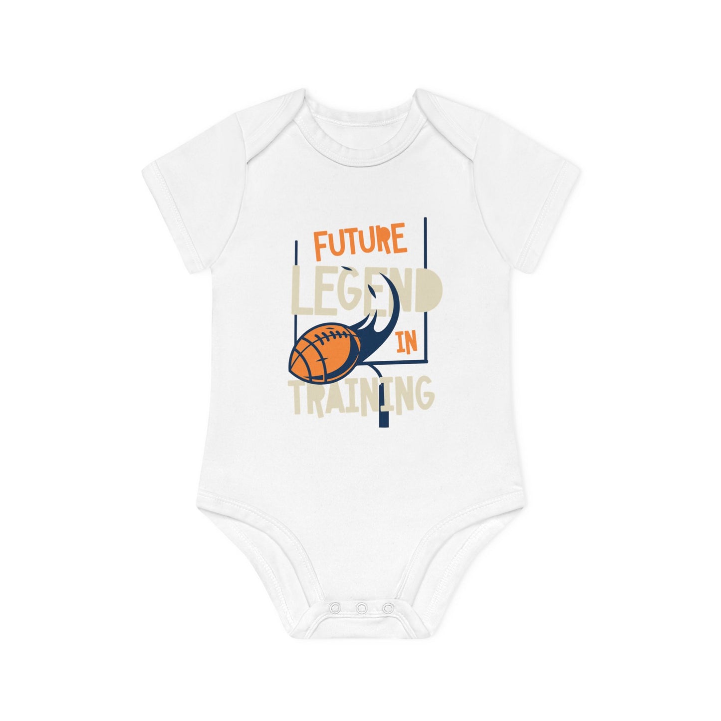 Baby Organic Bodysuit - "Future Legend"