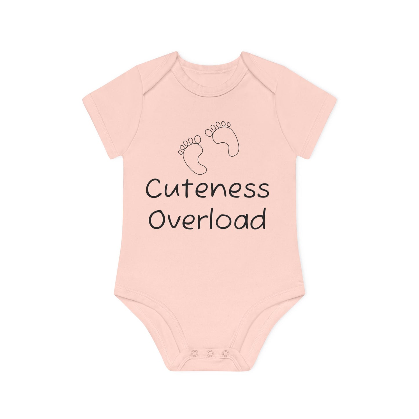 Baby Organic Bodysuit - "Cuteness Overload"