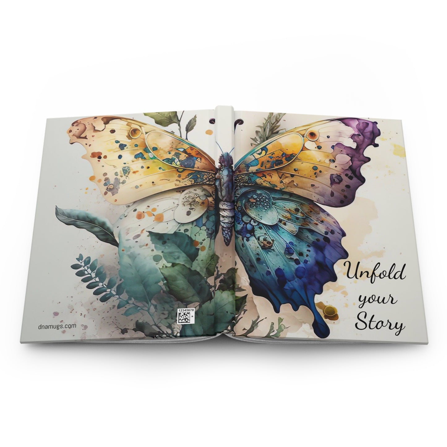 Hardcover Journal: Unfold your Story